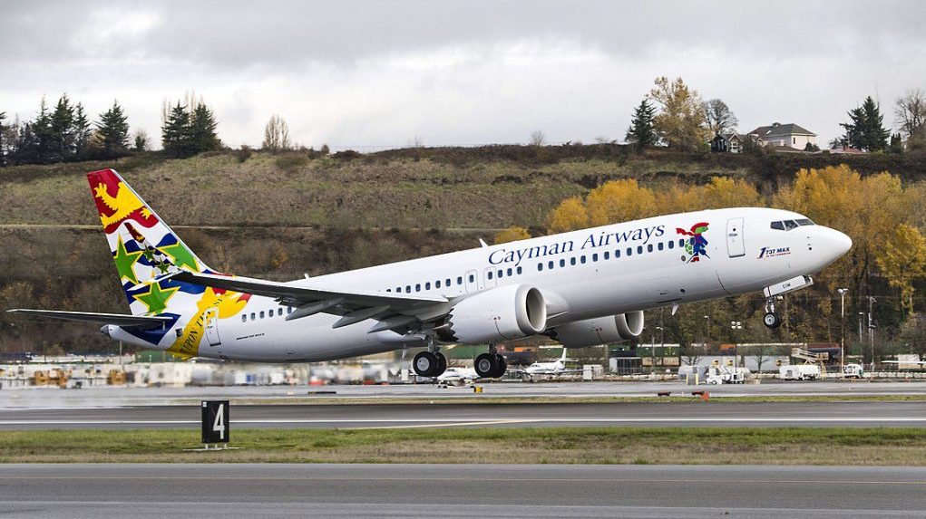 Cayman Airways takes delivery of its first Boeing 737 MAX aircraft ...