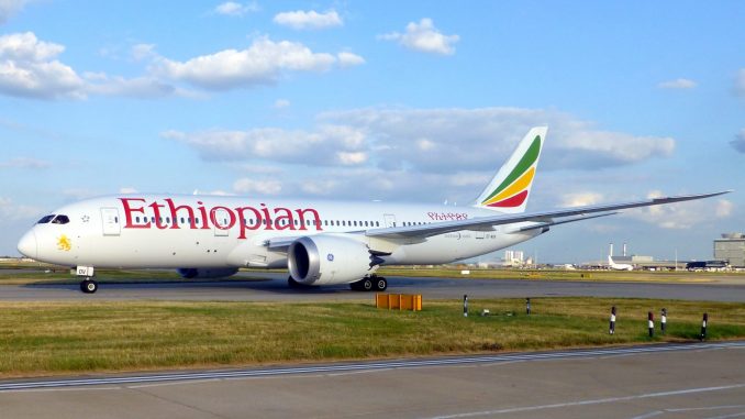 Ethiopian Airlines Boeing 787 Dreamliner