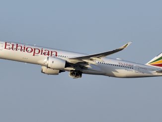 Ethiopian Airlines Airbus A350 aircraft