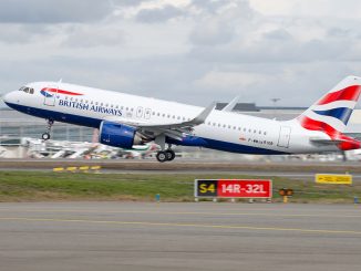 A320neo British Airways MSN8108 taking off
