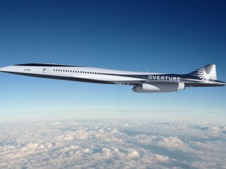 American Airlines Boom Supersonic Overture airliner