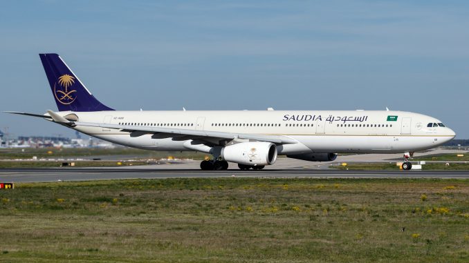 Saudia Airbus A330 aircraft